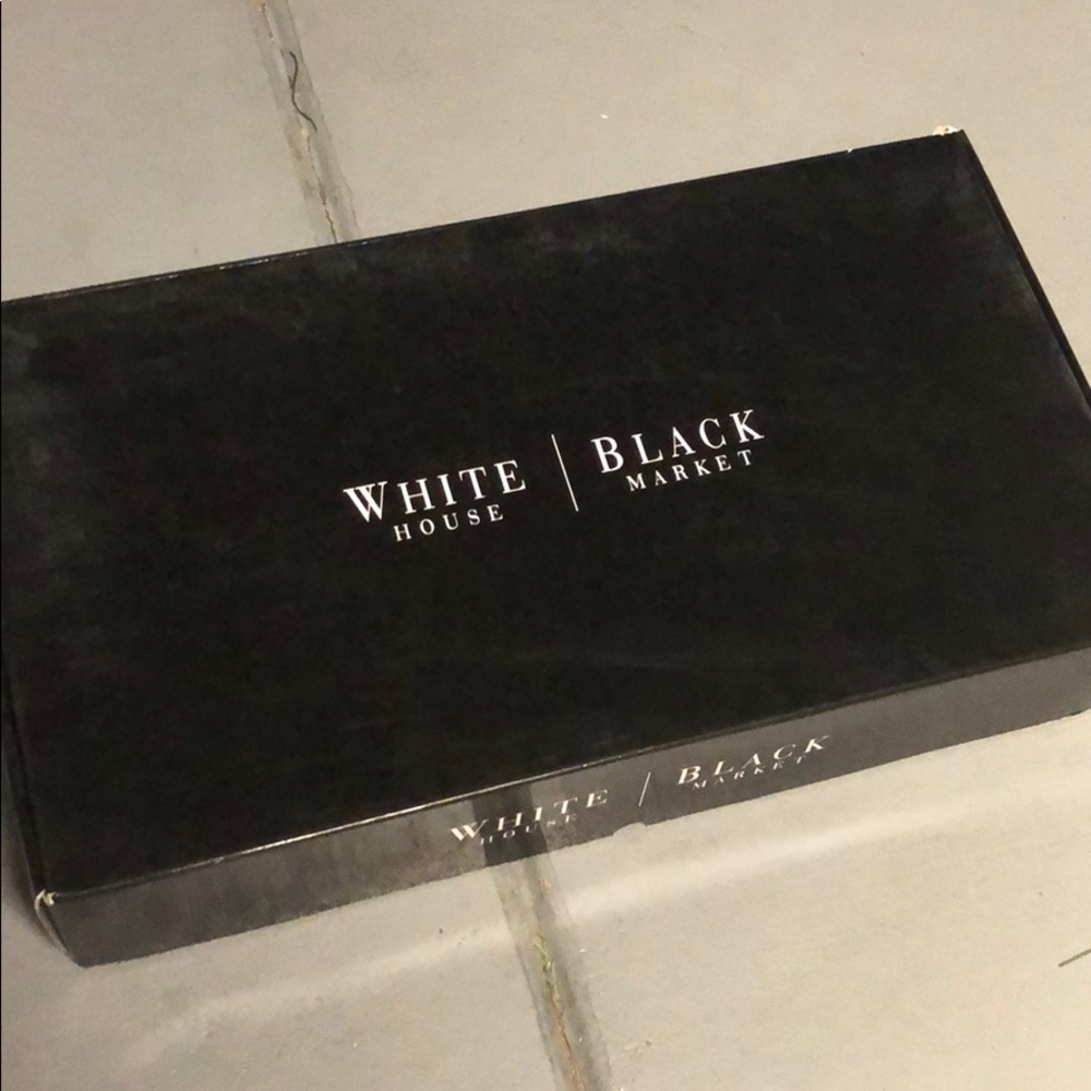 Black 4” high heel boots